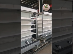 Multiplex Wall Site Multideck Open Display Cooler Auto Defrosting