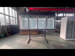 外側の鋼筋サポートと内部の3個セットの調整可能な棚