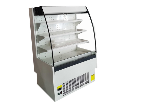 Semi Vertical Open Air Cooler Grab And Go R290 Plug In