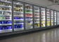 Supermarket Commercial Display Freezer, Multideck Glass Door Freezer for Ice Cream