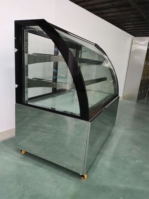 Secopの圧縮機を使用して曲げられた冷やされていたパン屋の陳列ケース