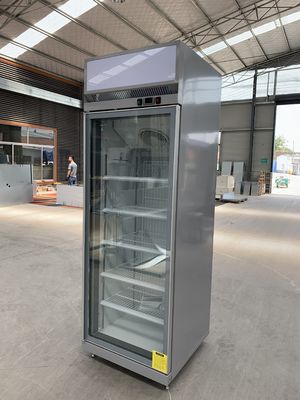 1つの振動ガラス ドアが付いている商業びんの飲料冷却装置